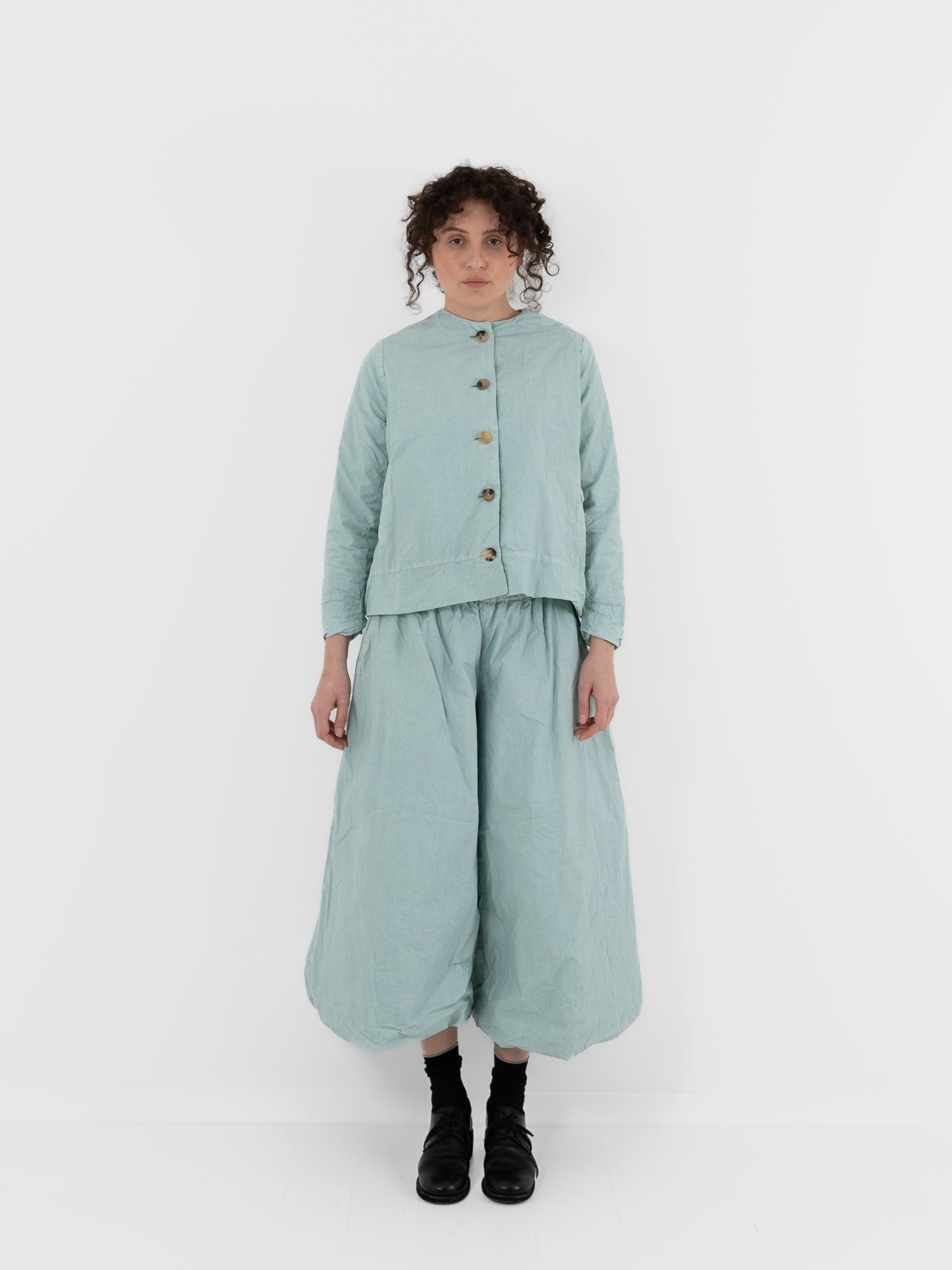 Ricorrrobe Mnl Jacket in Aqua Quartz - RICORRROBE at Worthwhile - shop JACKET