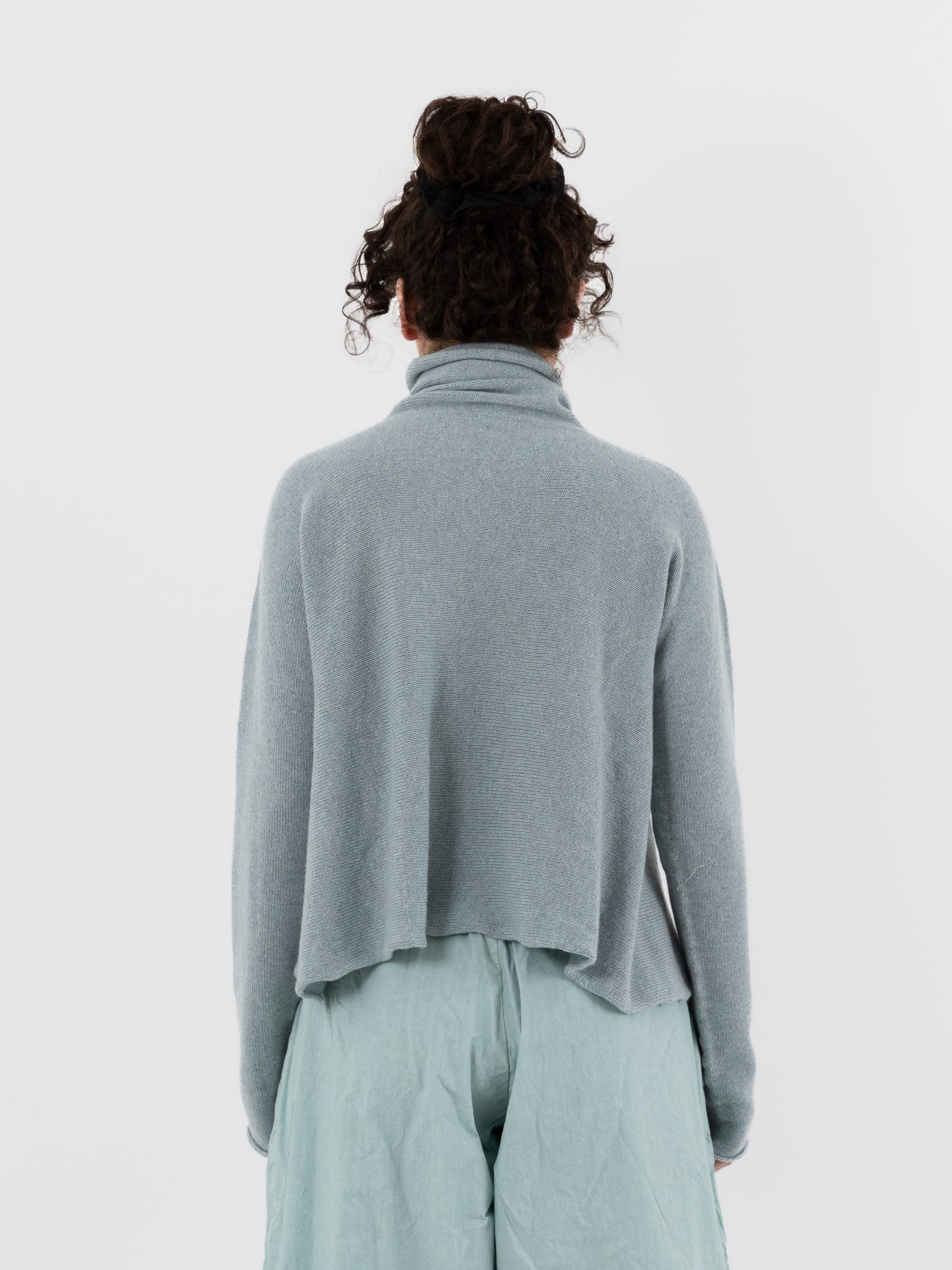 Ricorrrobe Juniper Sweater in Aqua Quartz - RICORRROBE at Worthwhile - shop CARDIGAN