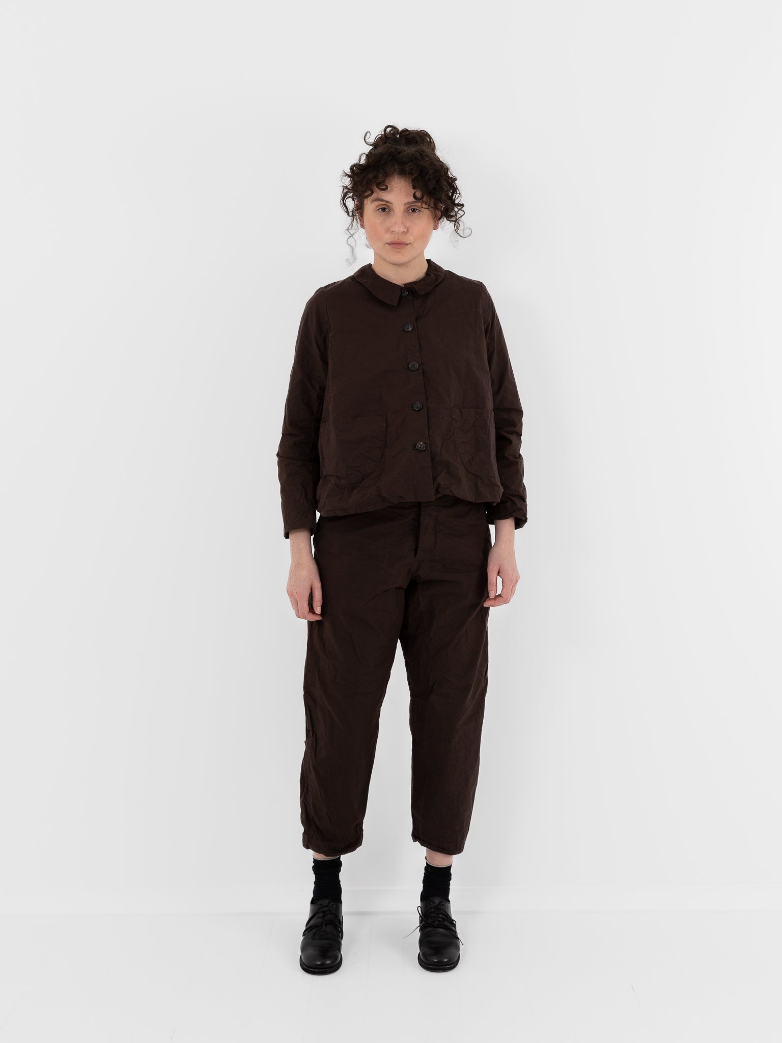 Ricorrrobe Fog Jacket in Smokey Quartz - RICORRROBE at Worthwhile - shop JACKET