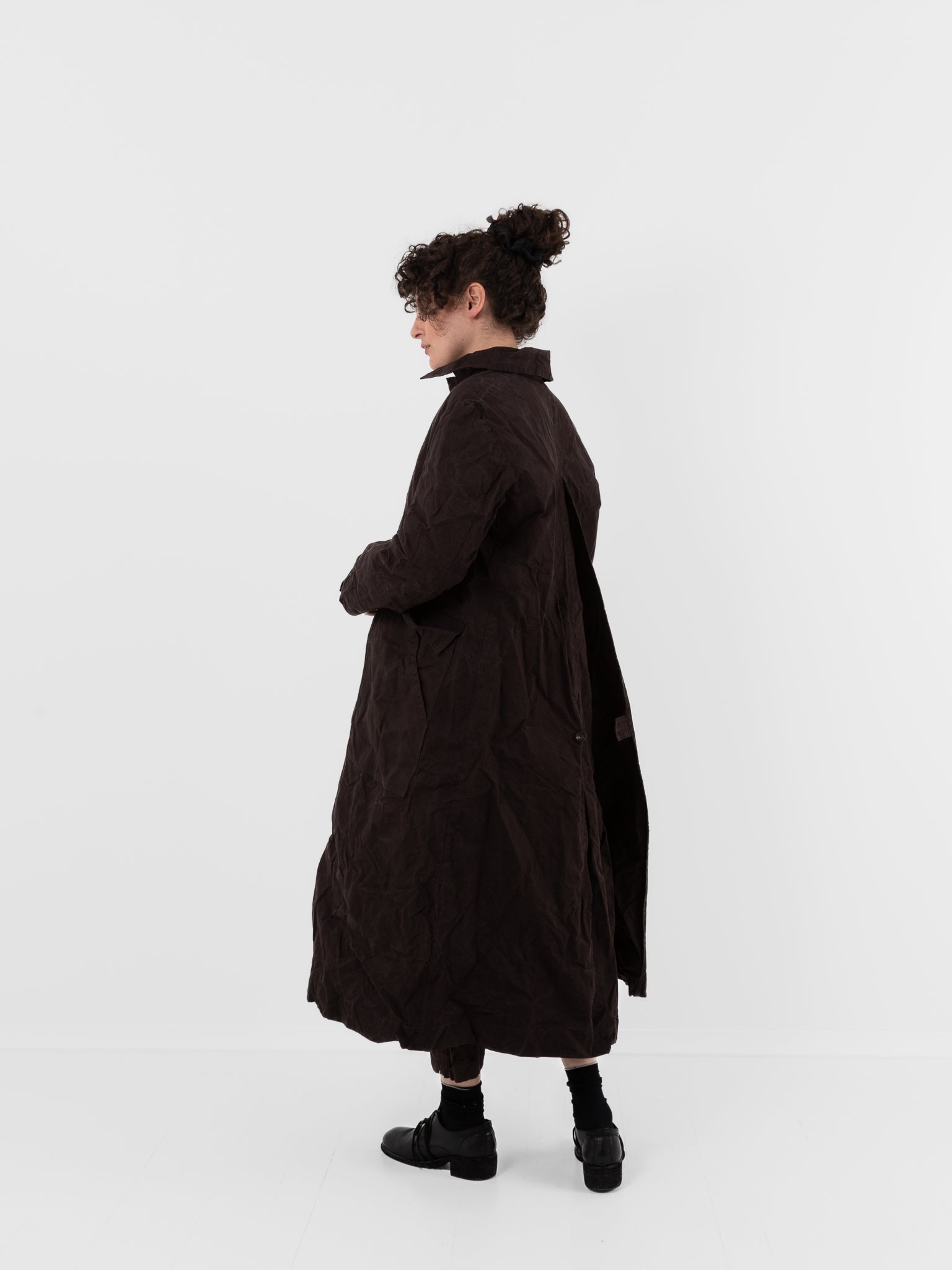 Ricorrrobe Rain Coat in Smokey Quartz - RICORRROBE at Worthwhile - shop COAT