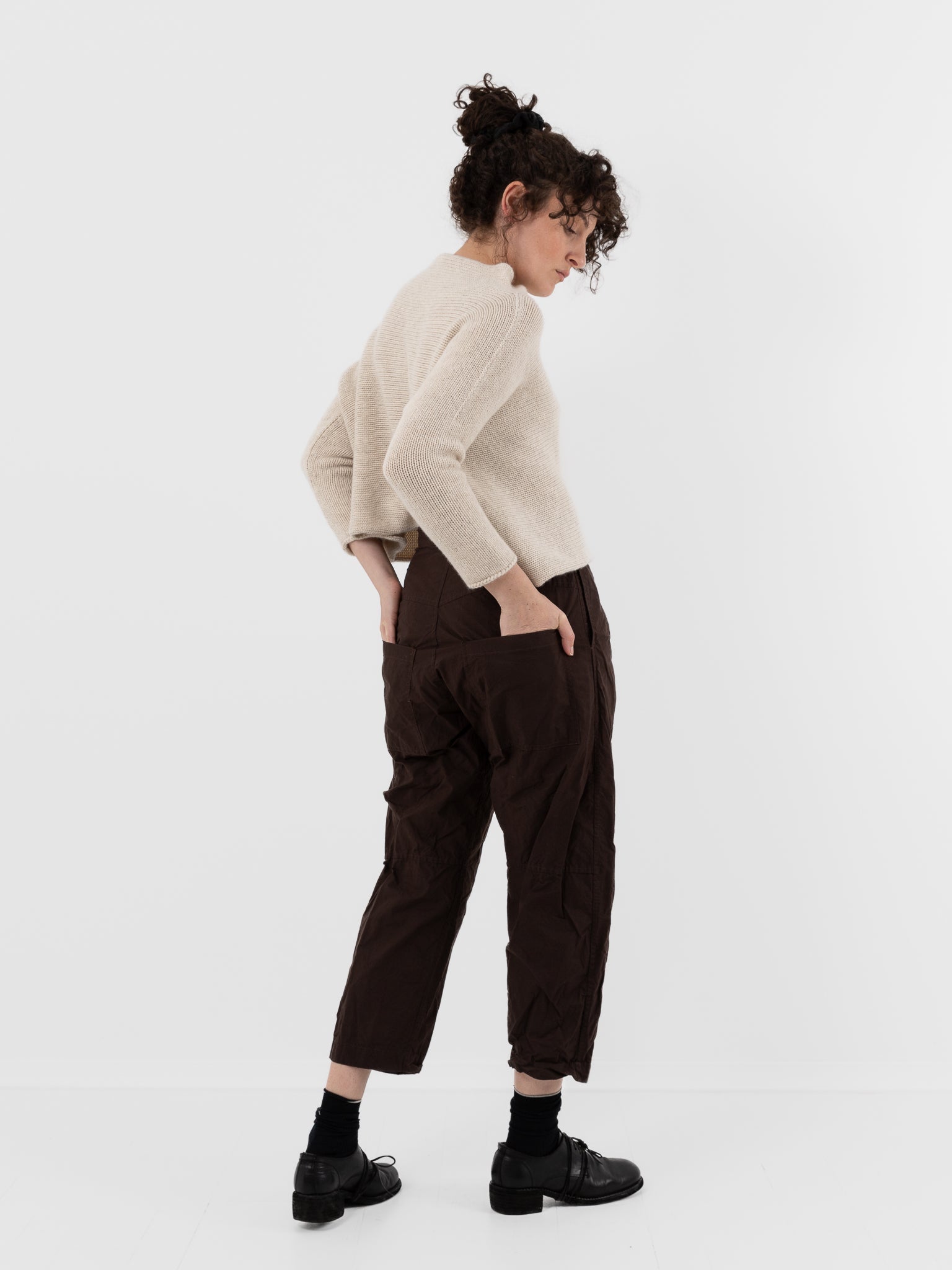 Ricorrrobe Glacia Pant in Smokey Quartz - RICORRROBE at Worthwhile - shop PANT