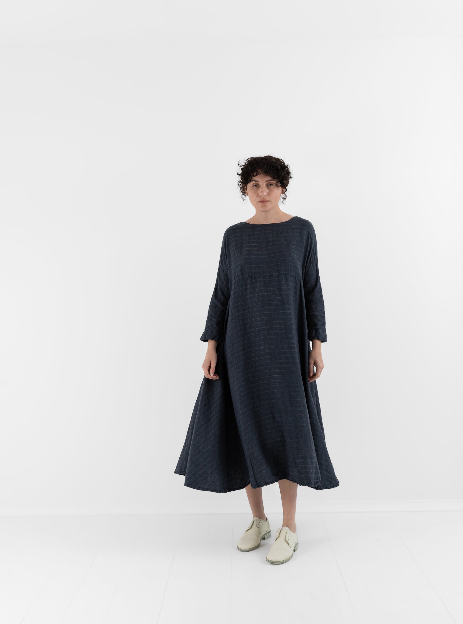 Ricorrrobe Birch Dress in Stripe - RICORRROBE at Worthwhile - shop DRESS