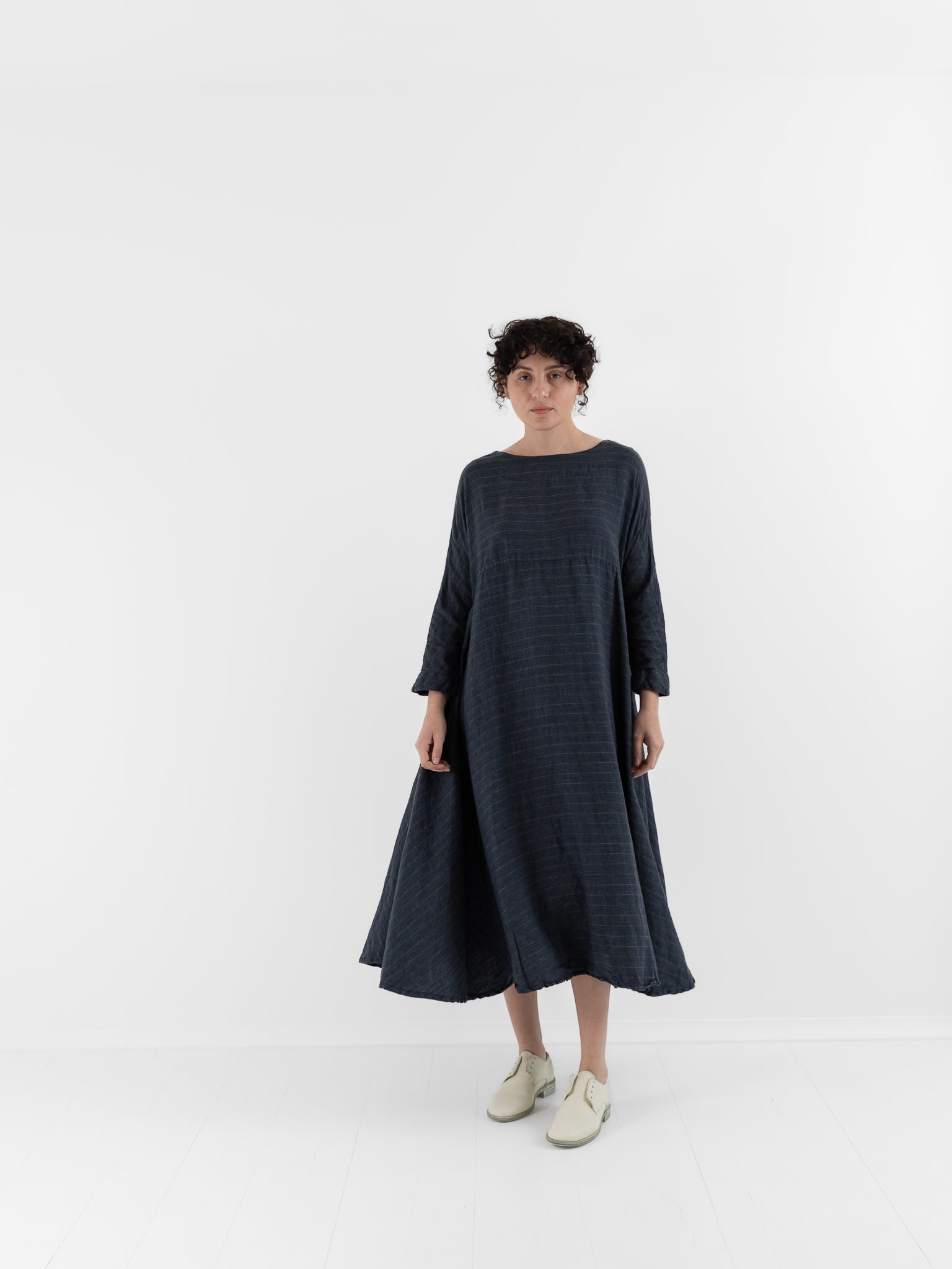 Ricorrrobe Birch Dress in Stripe - RICORRROBE at Worthwhile - shop DRESS