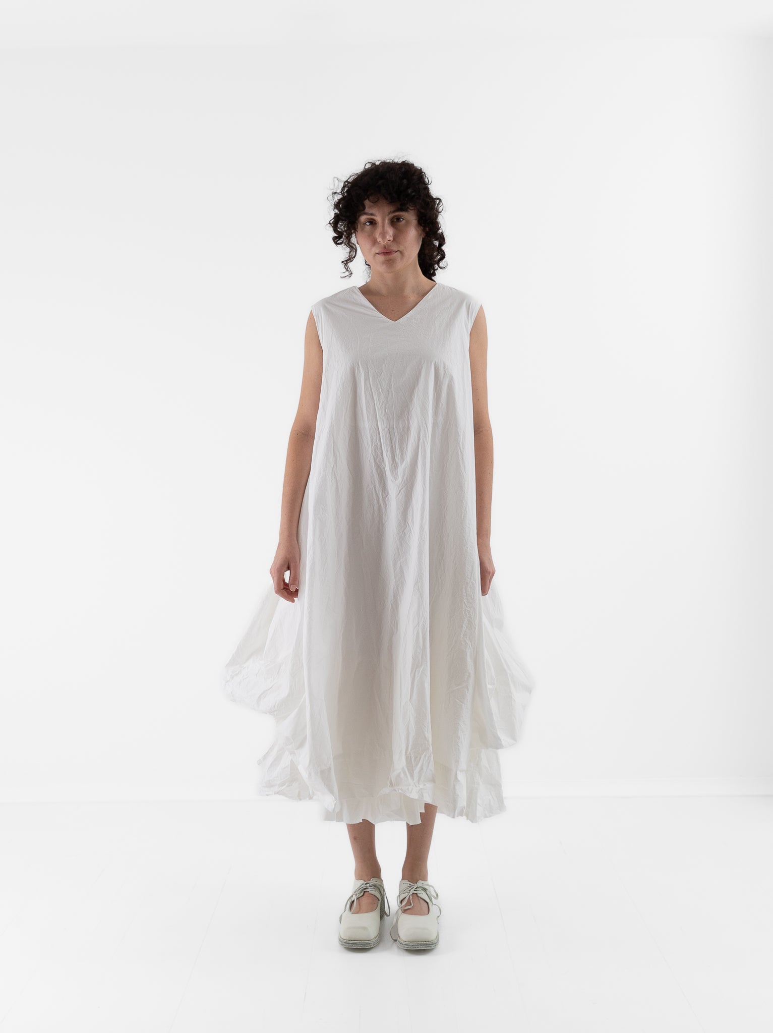 Ricorrrobe Ow Dress in White - RICORRROBE at Worthwhile - shop DRESS