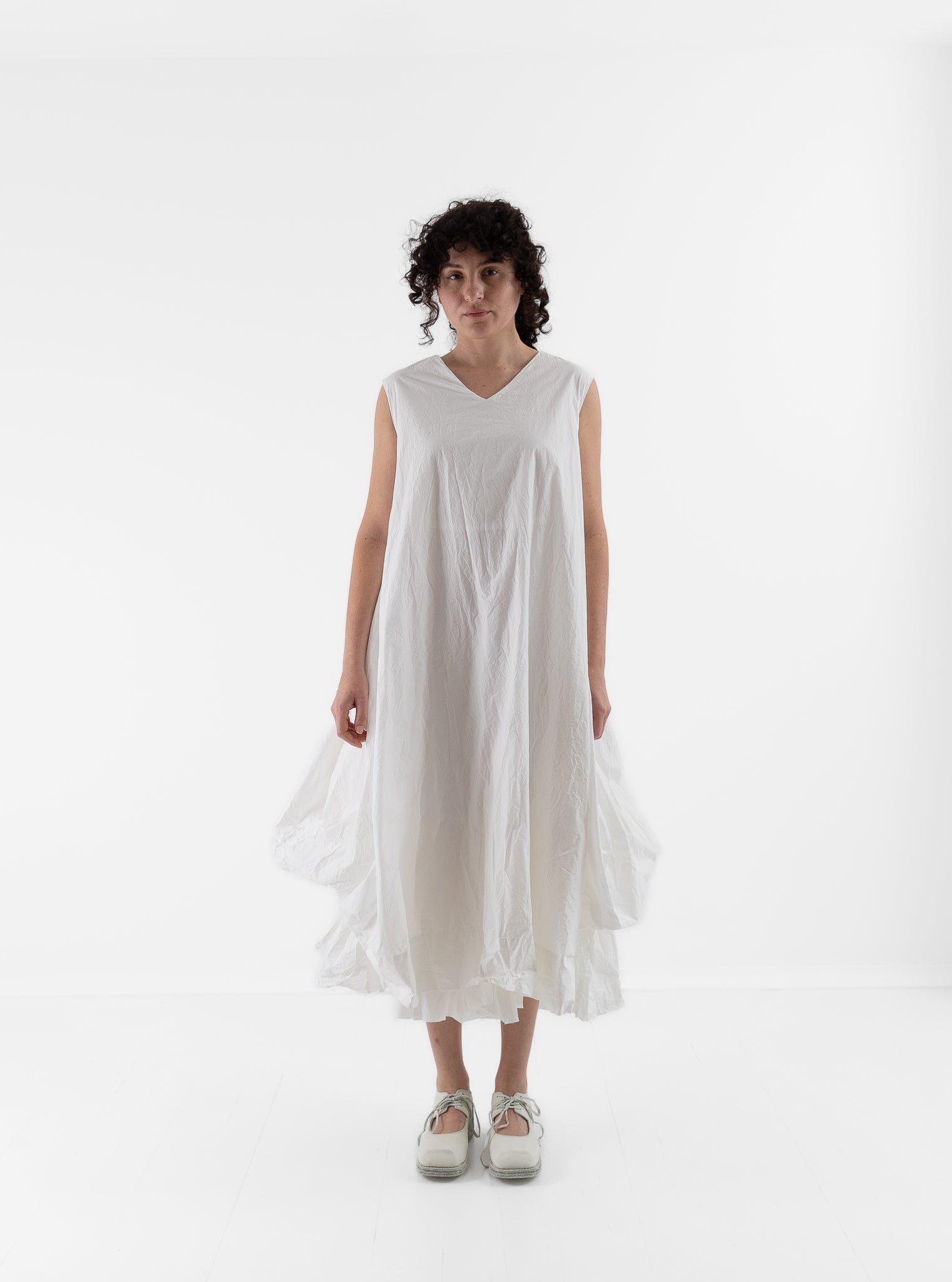 Ricorrrobe Ow Dress in White - RICORRROBE at Worthwhile - shop DRESS