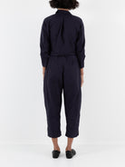 Ricorrrobe Cozy Pant in Navy - RICORRROBE at Worthwhile - shop PANT