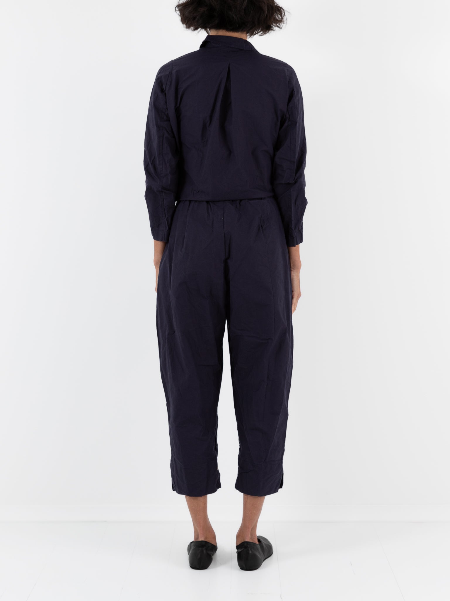 Ricorrrobe Cozy Pant in Navy - RICORRROBE at Worthwhile - shop PANT