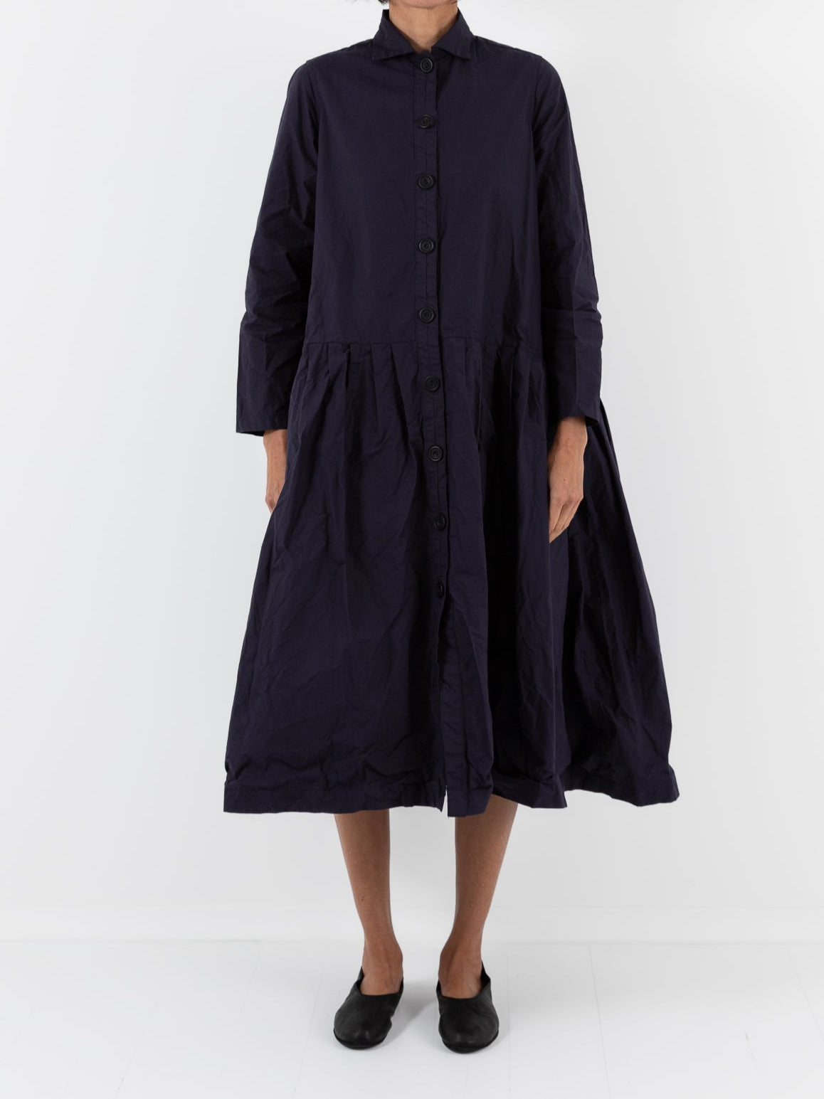 Ricorrrobe Bd Dress in Navy - RICORRROBE at Worthwhile - shop DRESS