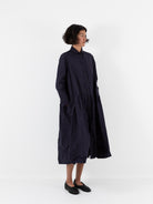Ricorrrobe Bd Dress in Navy - RICORRROBE at Worthwhile - shop DRESS