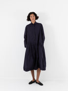 Ricorrrobe Bd Dress in Navy - RICORRROBE at Worthwhile - shop DRESS