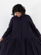 Ricorrrobe Bd Dress in Navy - RICORRROBE at Worthwhile - shop DRESS