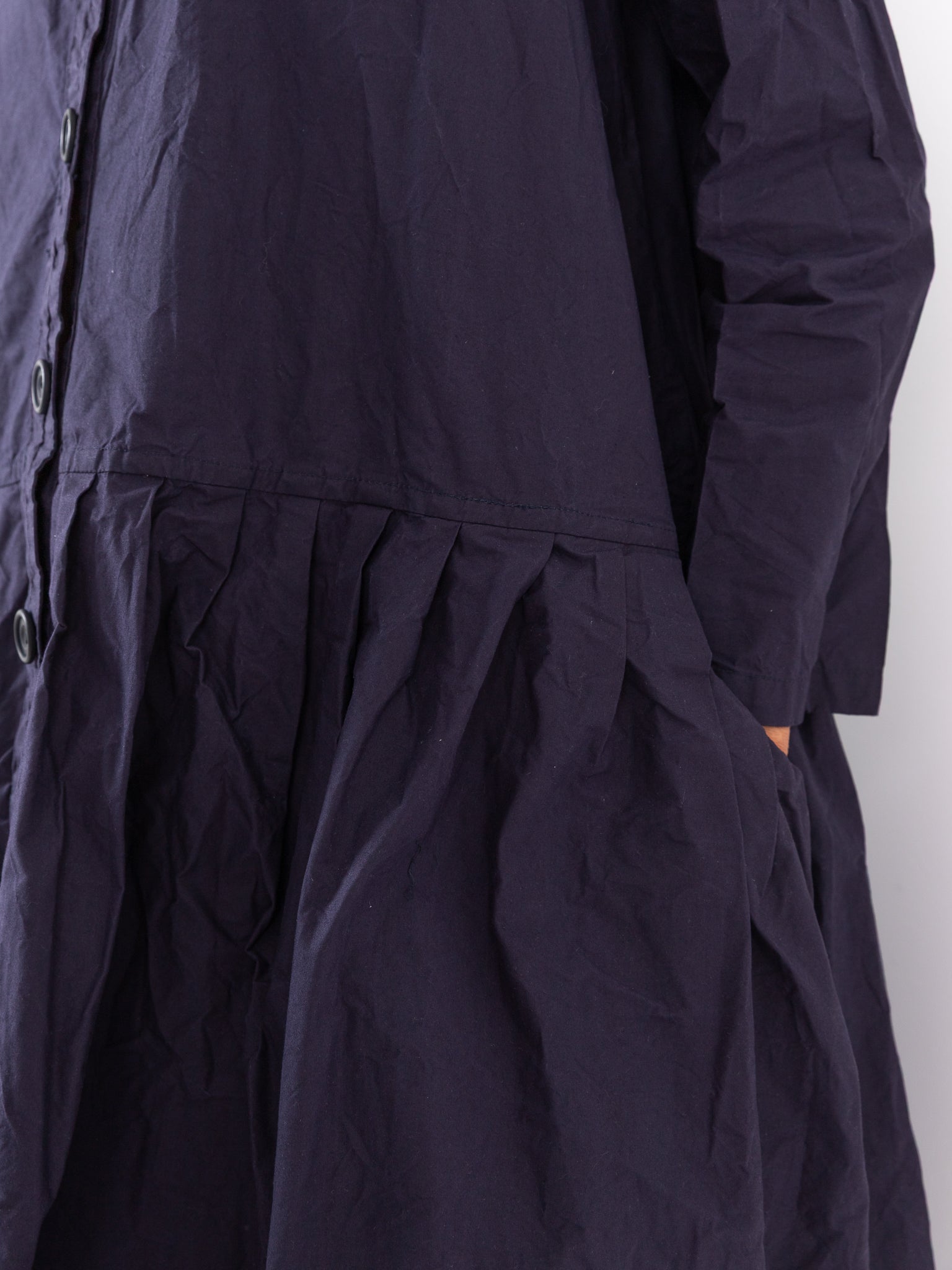 Ricorrrobe Bd Dress in Navy - RICORRROBE at Worthwhile - shop DRESS
