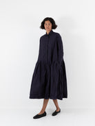 Ricorrrobe Bd Dress in Navy - RICORRROBE at Worthwhile - shop DRESS