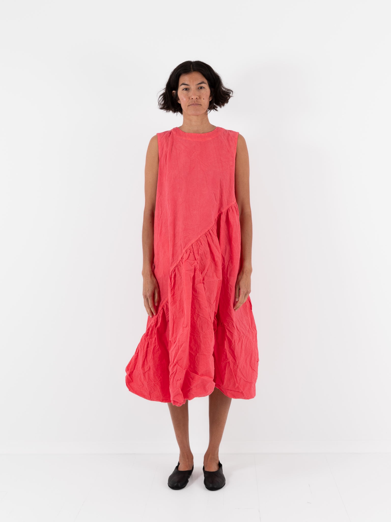 Ricorrrobe Spiral Dress in Pink - RICORRROBE at Worthwhile - shop DRESS