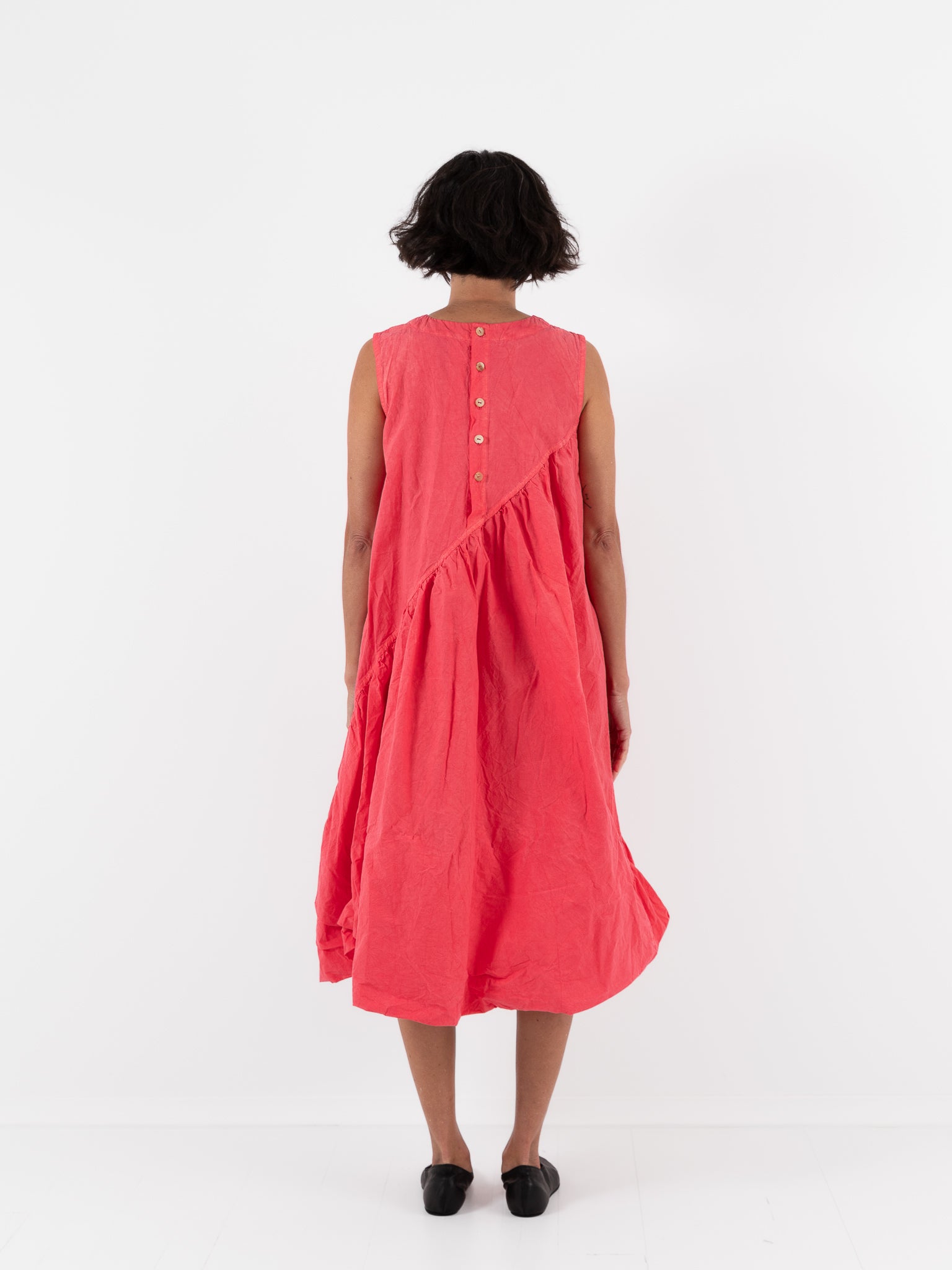 Ricorrrobe Spiral Dress in Pink - RICORRROBE at Worthwhile - shop DRESS