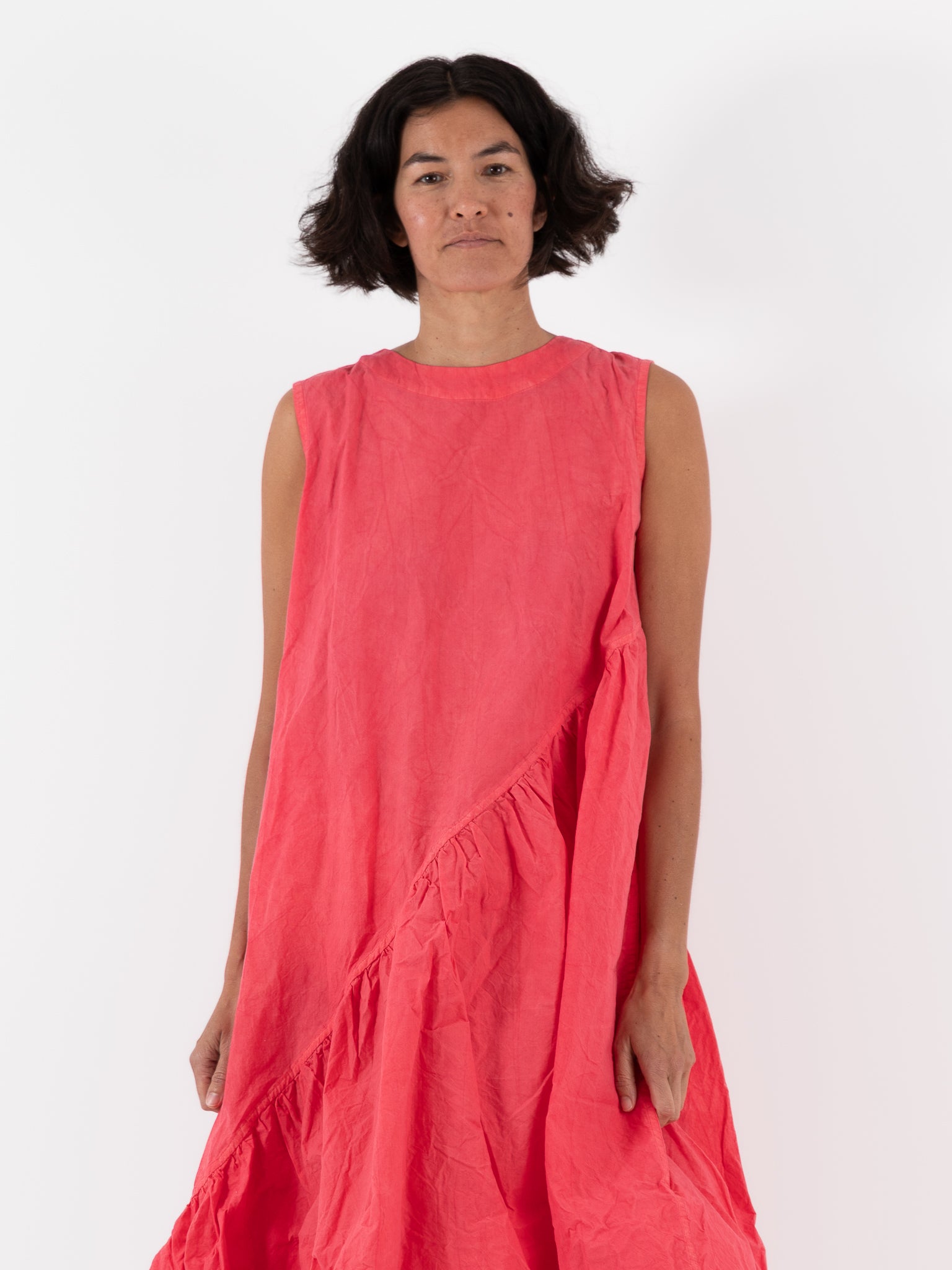 Ricorrrobe Spiral Dress in Pink - RICORRROBE at Worthwhile - shop DRESS