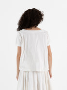 Ricorrrobe Ngt Top in White - RICORRROBE at Worthwhile - shop TOP