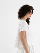 Ricorrrobe Ngt Top in White - RICORRROBE at Worthwhile - shop TOP