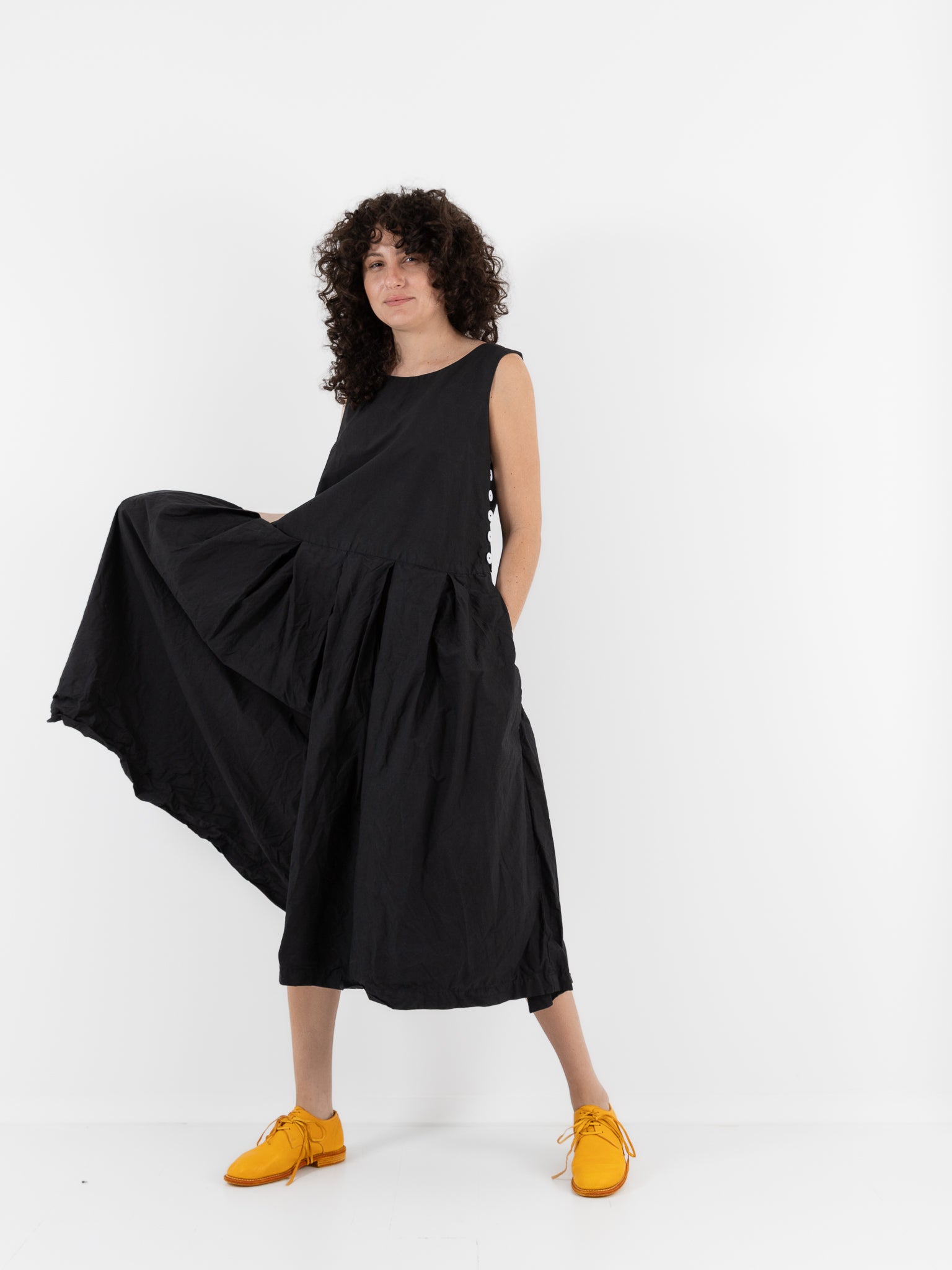 Ricorrrobe T Jumpsuit in Black - RICORRROBE at Worthwhile - shop JUMPSUIT