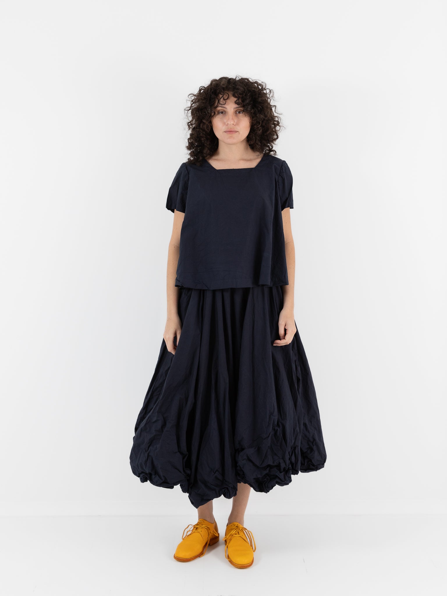 Ricorrrobe Ngt Top in Navy - RICORRROBE at Worthwhile - shop TOP