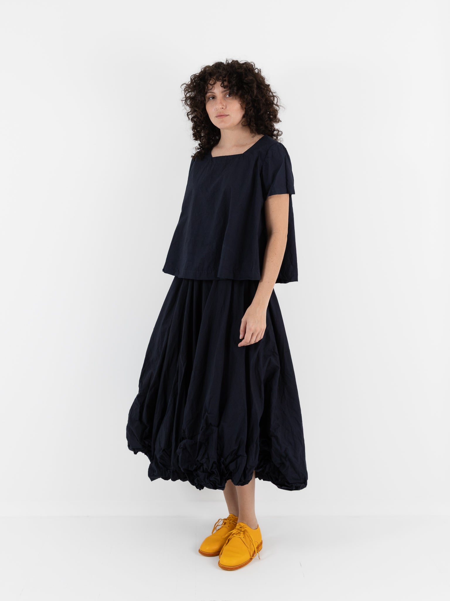 Ricorrrobe Ngt Top in Navy - RICORRROBE at Worthwhile - shop TOP