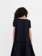Ricorrrobe Ngt Top in Navy - RICORRROBE at Worthwhile - shop TOP