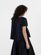 Ricorrrobe Ngt Top in Navy - RICORRROBE at Worthwhile - shop TOP