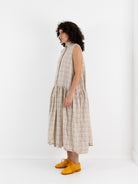 Ricorrrobe D Dress in Check - RICORRROBE at Worthwhile - shop DRESS