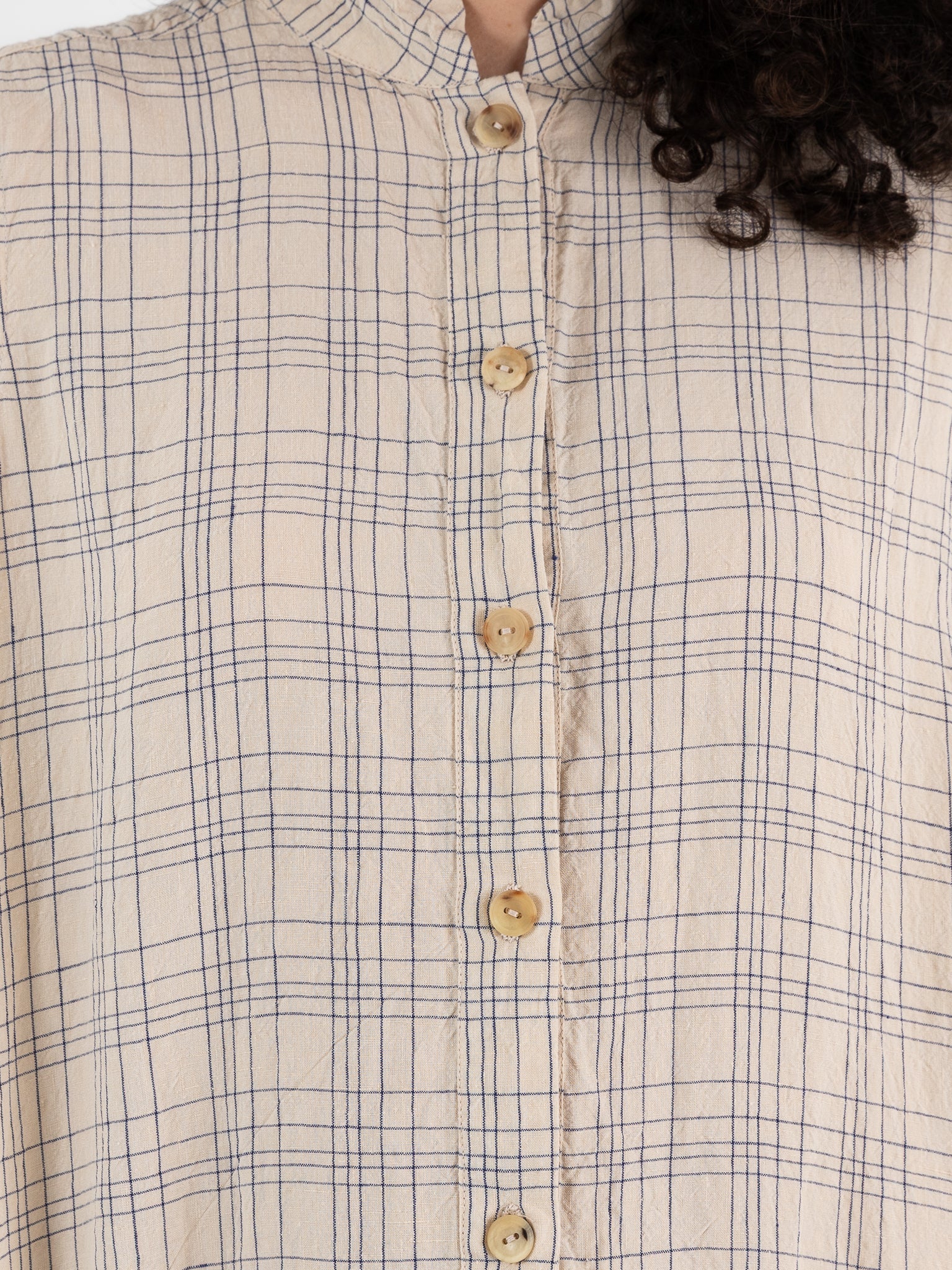 Ricorrrobe D Dress in Check - RICORRROBE at Worthwhile - shop DRESS