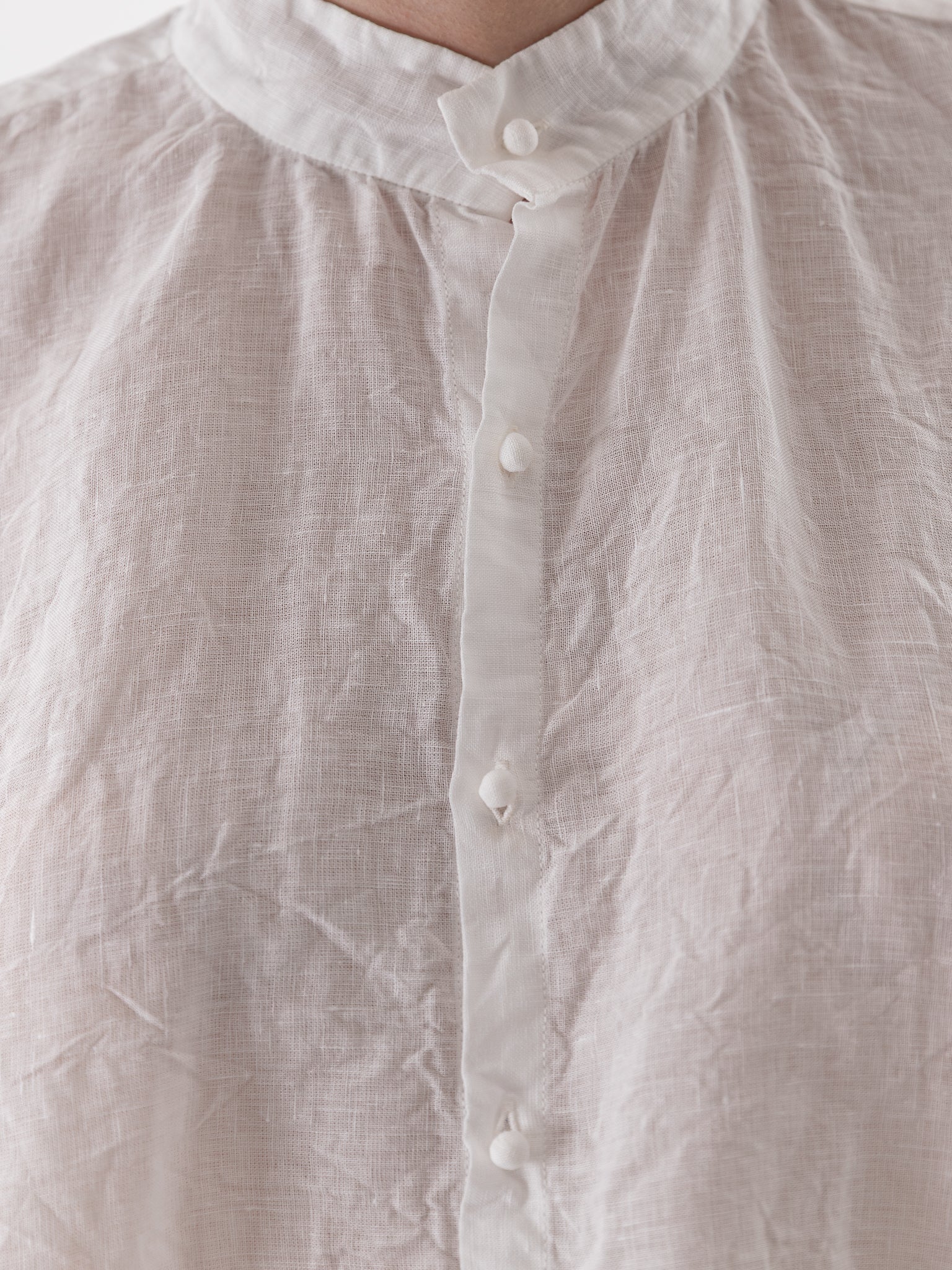 Risa Nakamura Shirt Jasmine in White - RISA NAKAMURA at Worthwhile - shop TOP