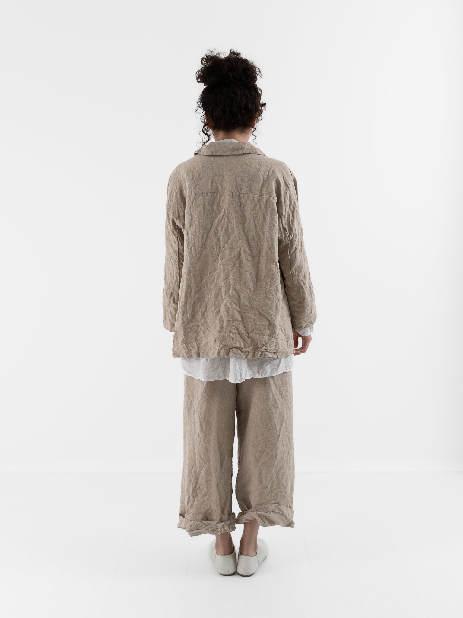 Risa Nakamura Jacket Zen in Natural - RISA NAKAMURA at Worthwhile - shop JACKET