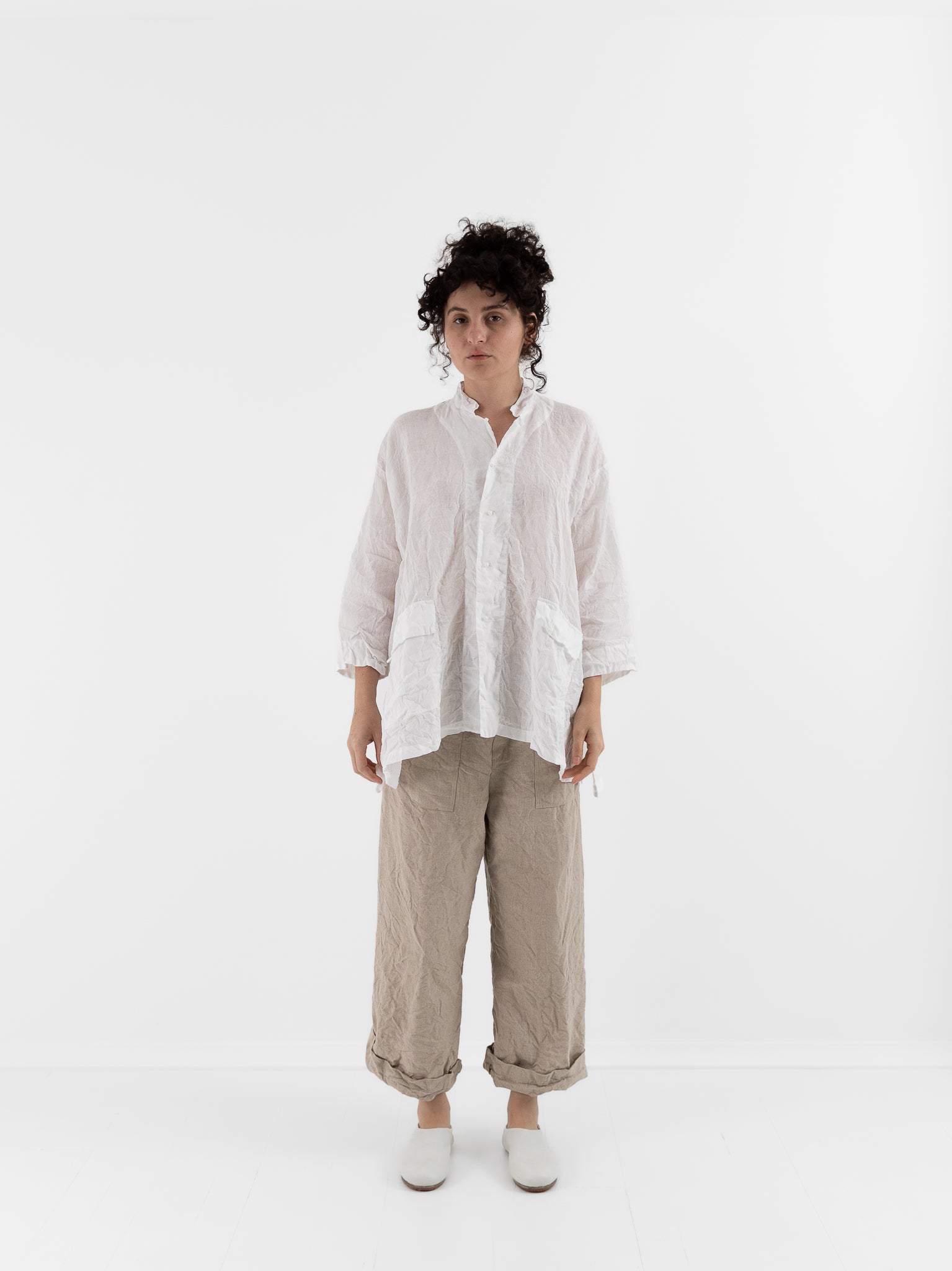 Risa Nakamura Jacket Lilac in White - RISA NAKAMURA at Worthwhile - shop JACKET