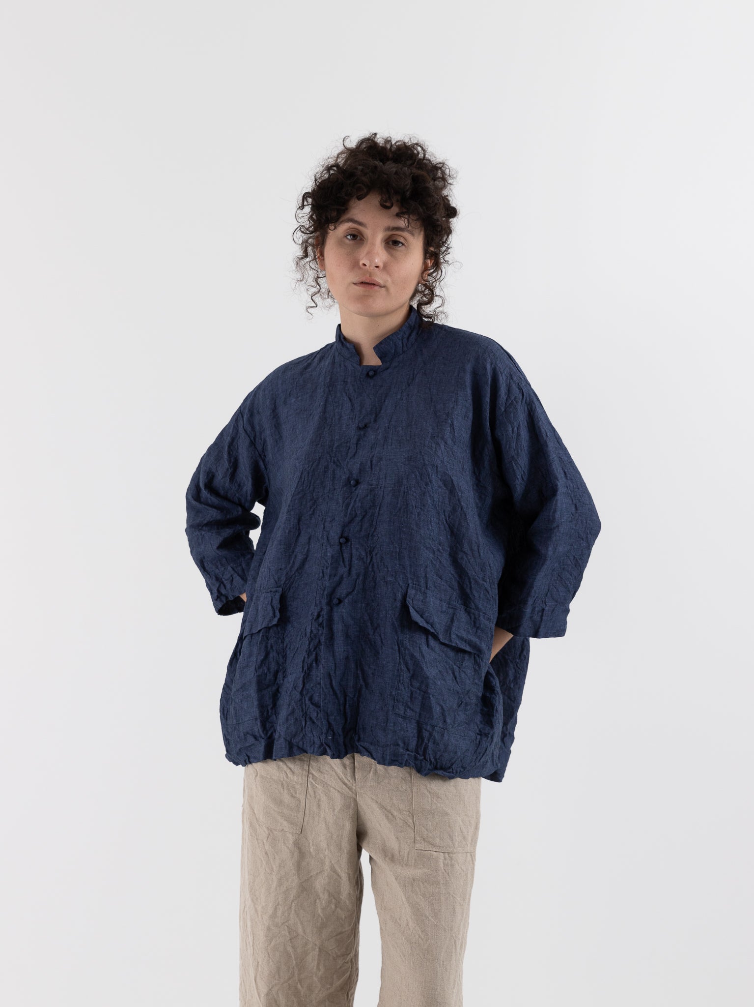 Risa Nakamura Jacket Lilac in Blue - RISA NAKAMURA at Worthwhile - shop JACKET