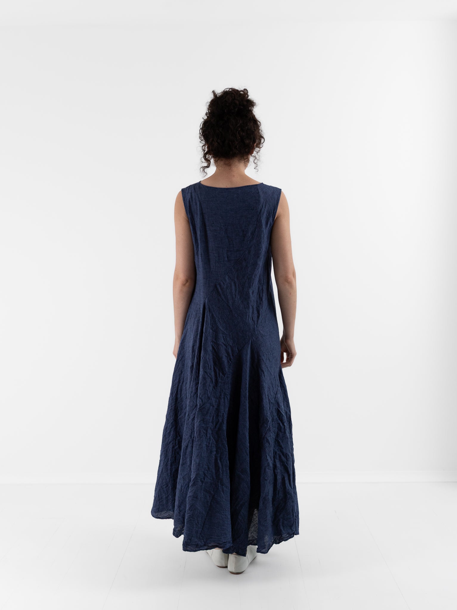 Risa Nakamura Dress Mokuren in Blue - RISA NAKAMURA at Worthwhile - shop DRESS