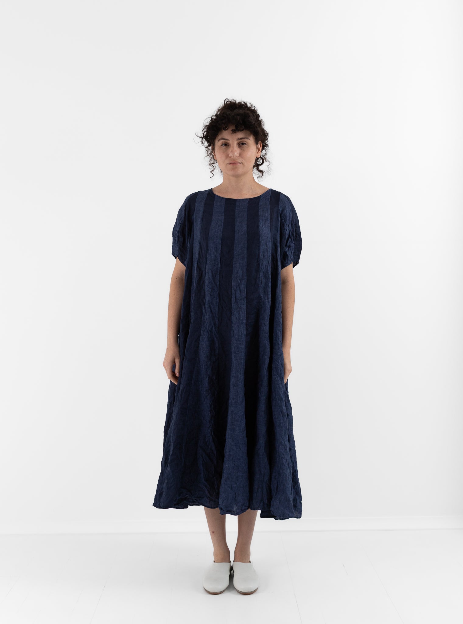 Risa Nakamura Dress Suzuran in Blue - RISA NAKAMURA at Worthwhile - shop DRESS