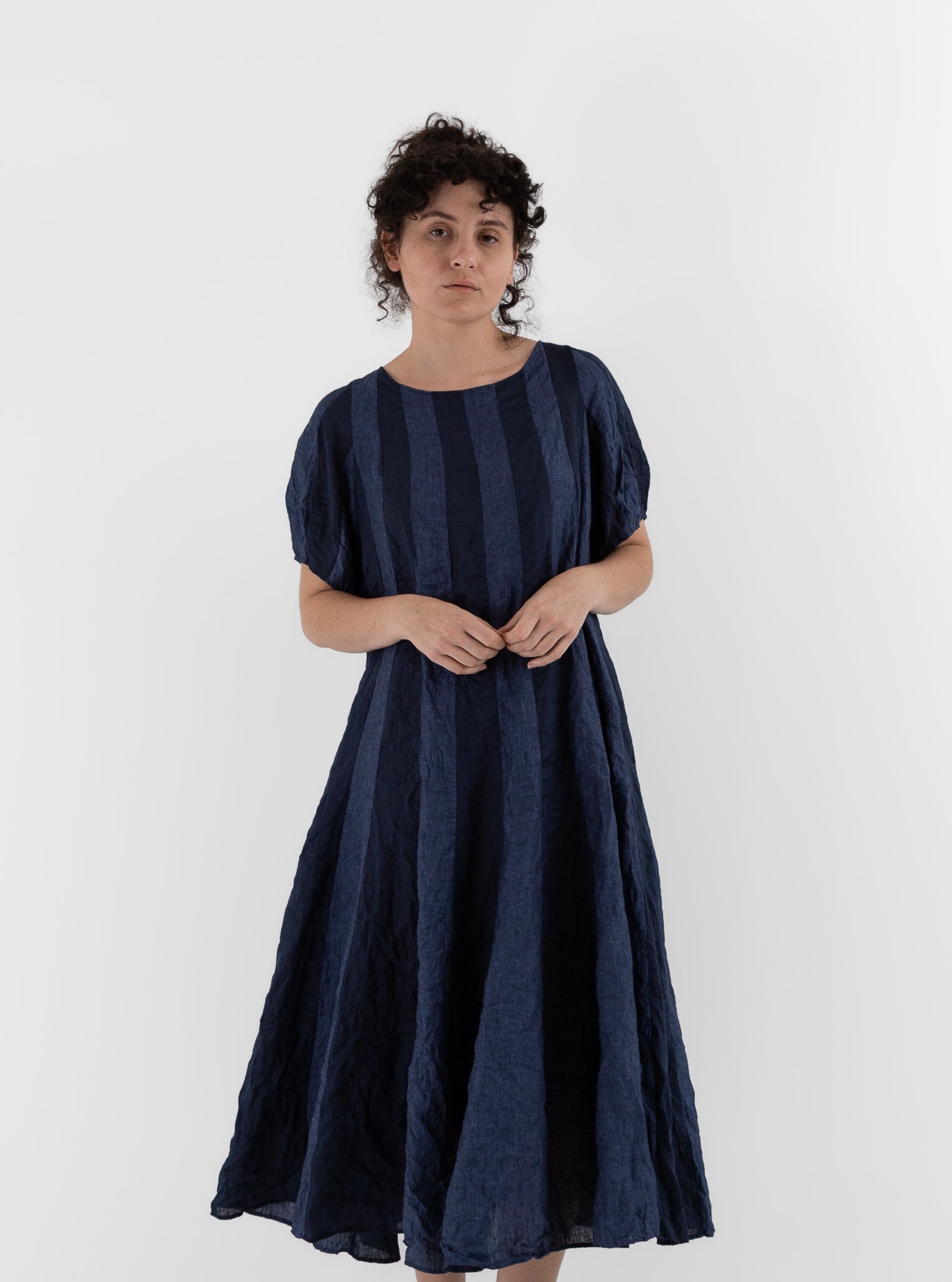 Risa Nakamura Dress Suzuran in Blue - RISA NAKAMURA at Worthwhile - shop DRESS