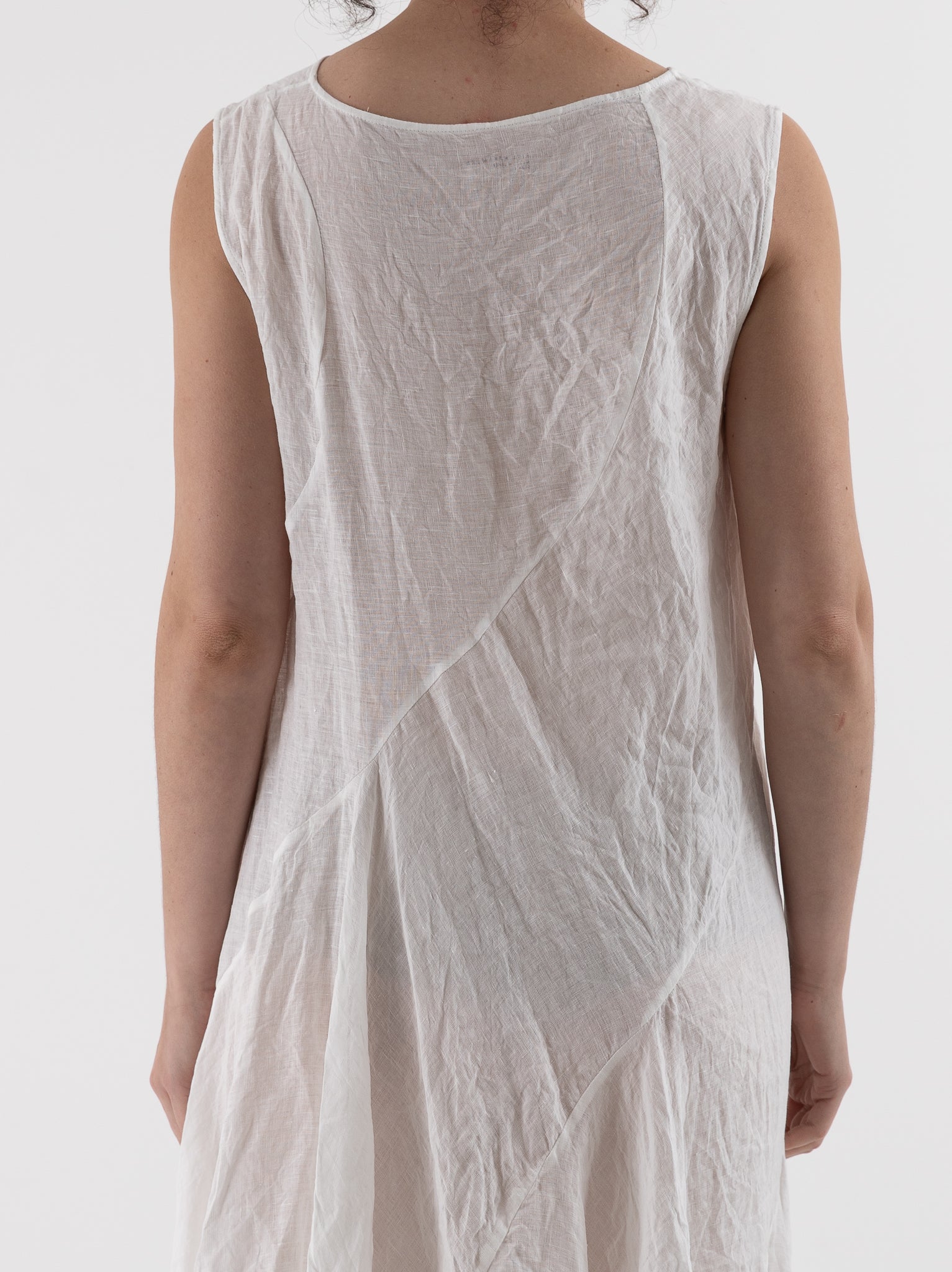 Risa Nakamura Dress Mokuren in White - RISA NAKAMURA at Worthwhile - shop DRESS