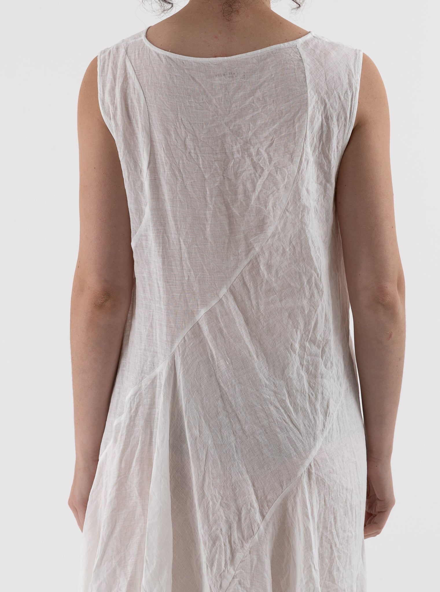 Risa Nakamura Dress Mokuren in White - RISA NAKAMURA at Worthwhile - shop DRESS