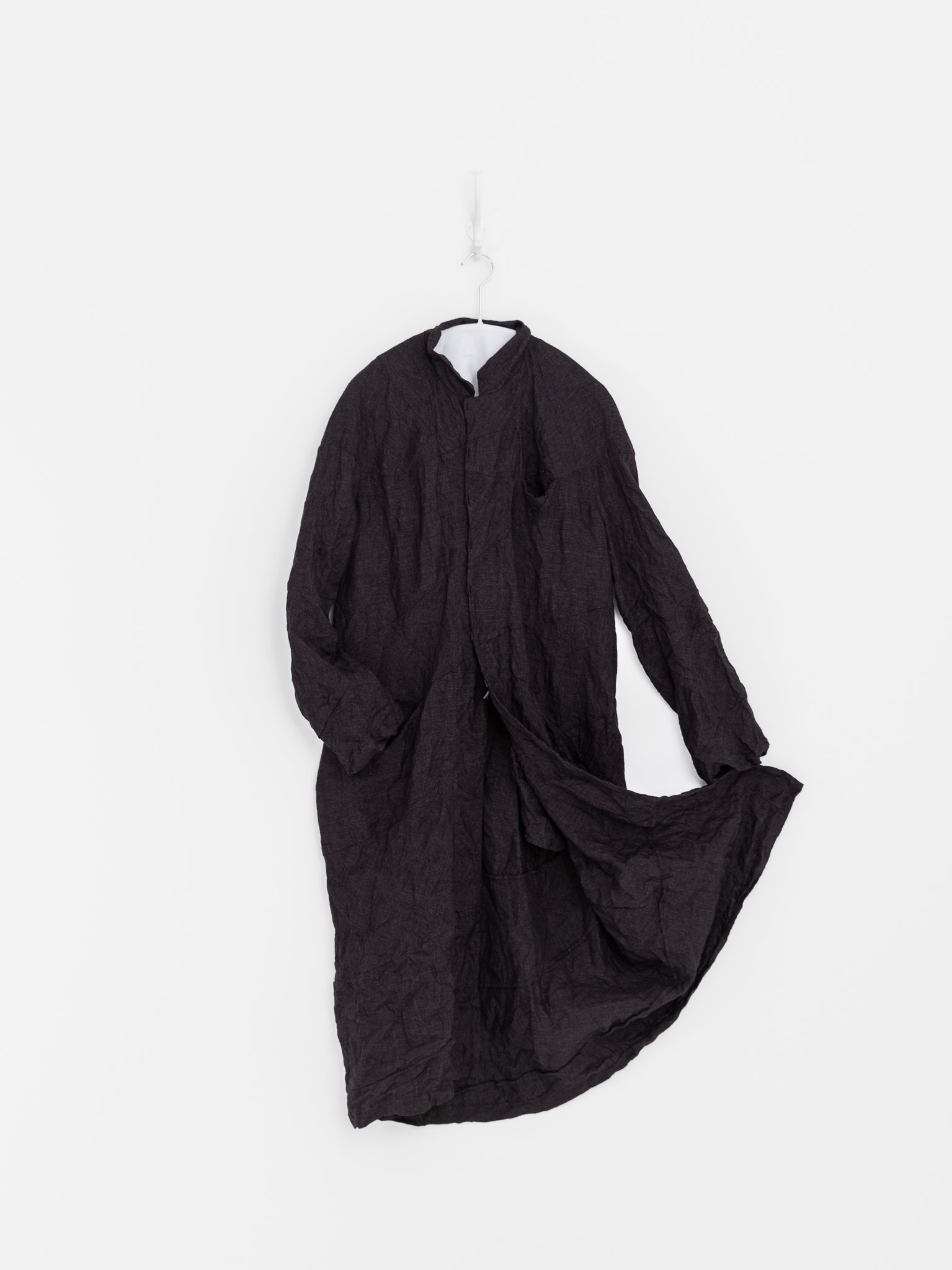 Risa Nakamura Coat Mokuren in Black - RISA NAKAMURA at Worthwhile - shop COAT
