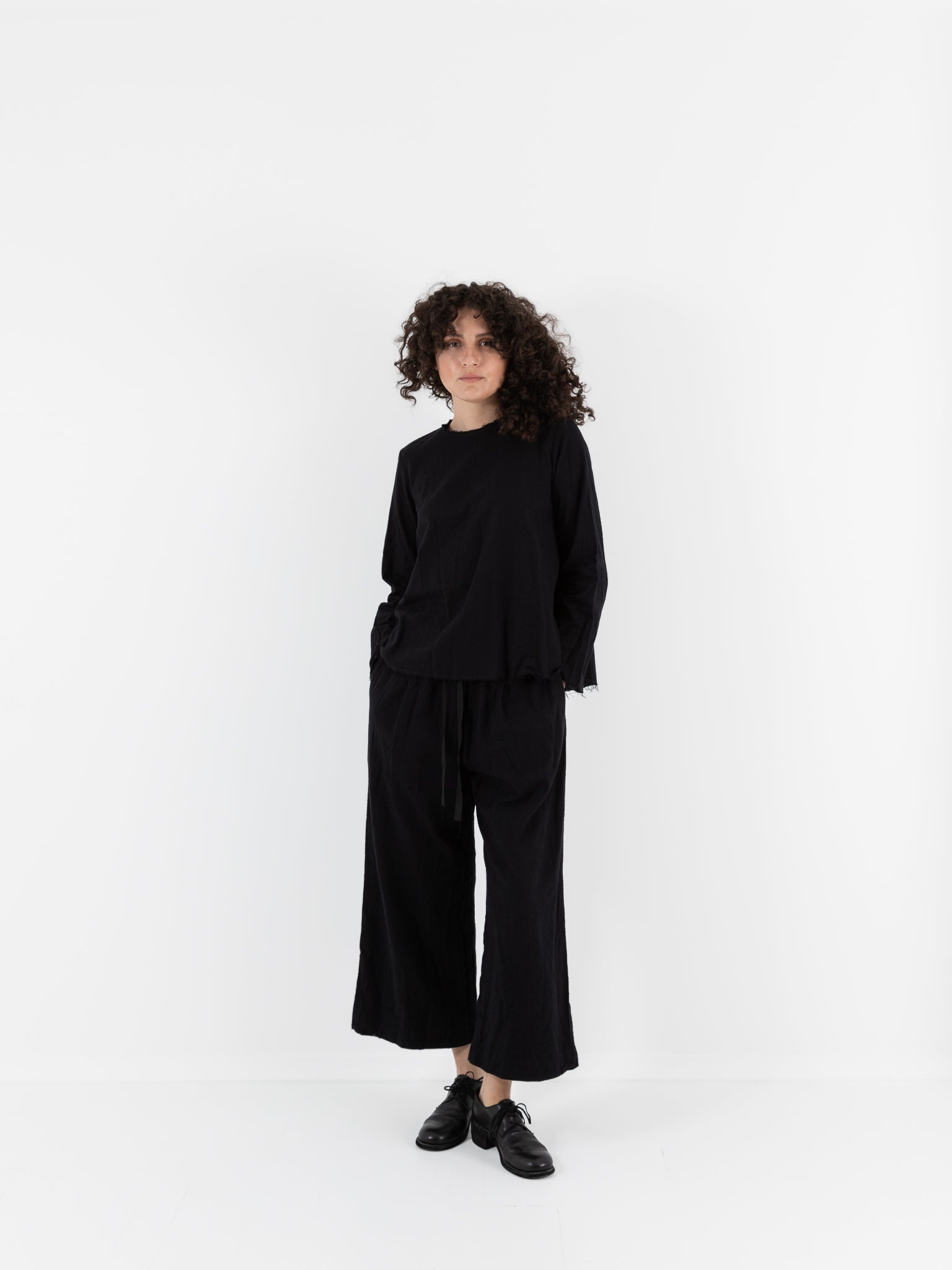 SCHA Wide Leg Pants in Black - SCHA at Worthwhile - shop PANT