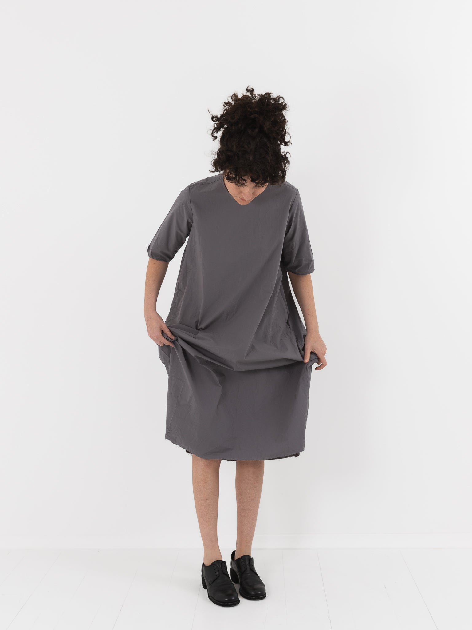 SCHA Dress in Charcoal Grey - SCHA at Worthwhile - shop DRESS