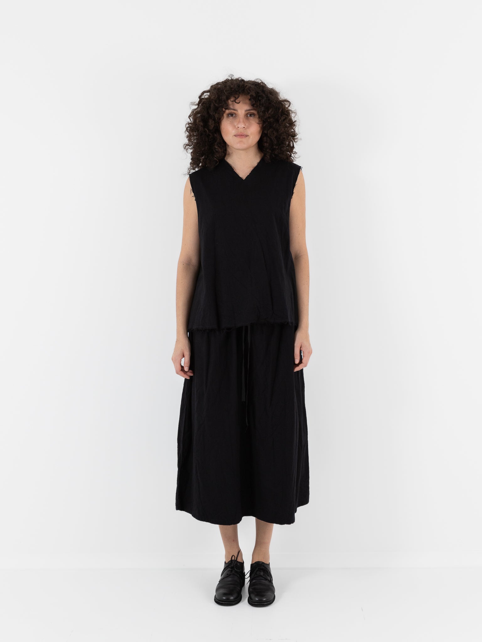 SCHA V - Back Top in Black - SCHA at Worthwhile - shop TOP