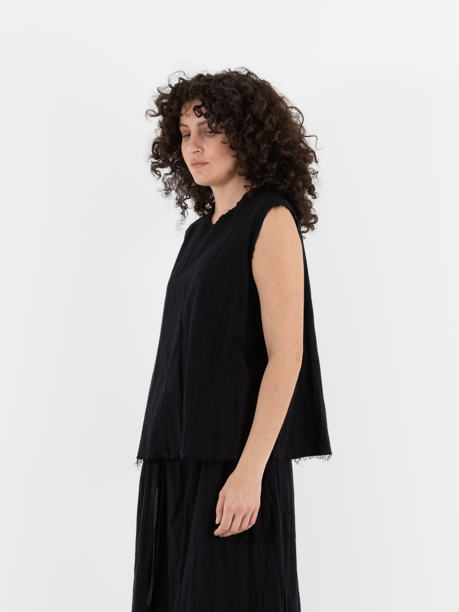SCHA V - Back Top in Black - SCHA at Worthwhile - shop TOP