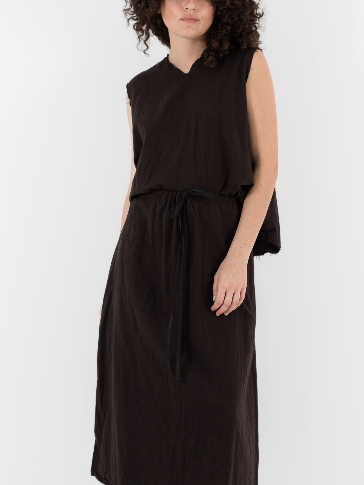 SCHA Skirt in Bitter Chocolate - SCHA at Worthwhile - shop SKIRT