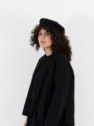 SCHA Beret in Black - SCHA at Worthwhile - shop HAT