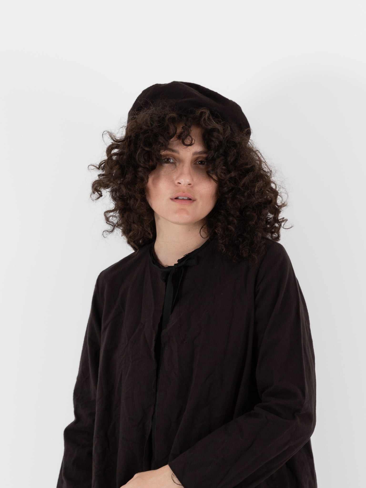 SCHA Beret in Bitter Chocolate - SCHA at Worthwhile - shop HAT