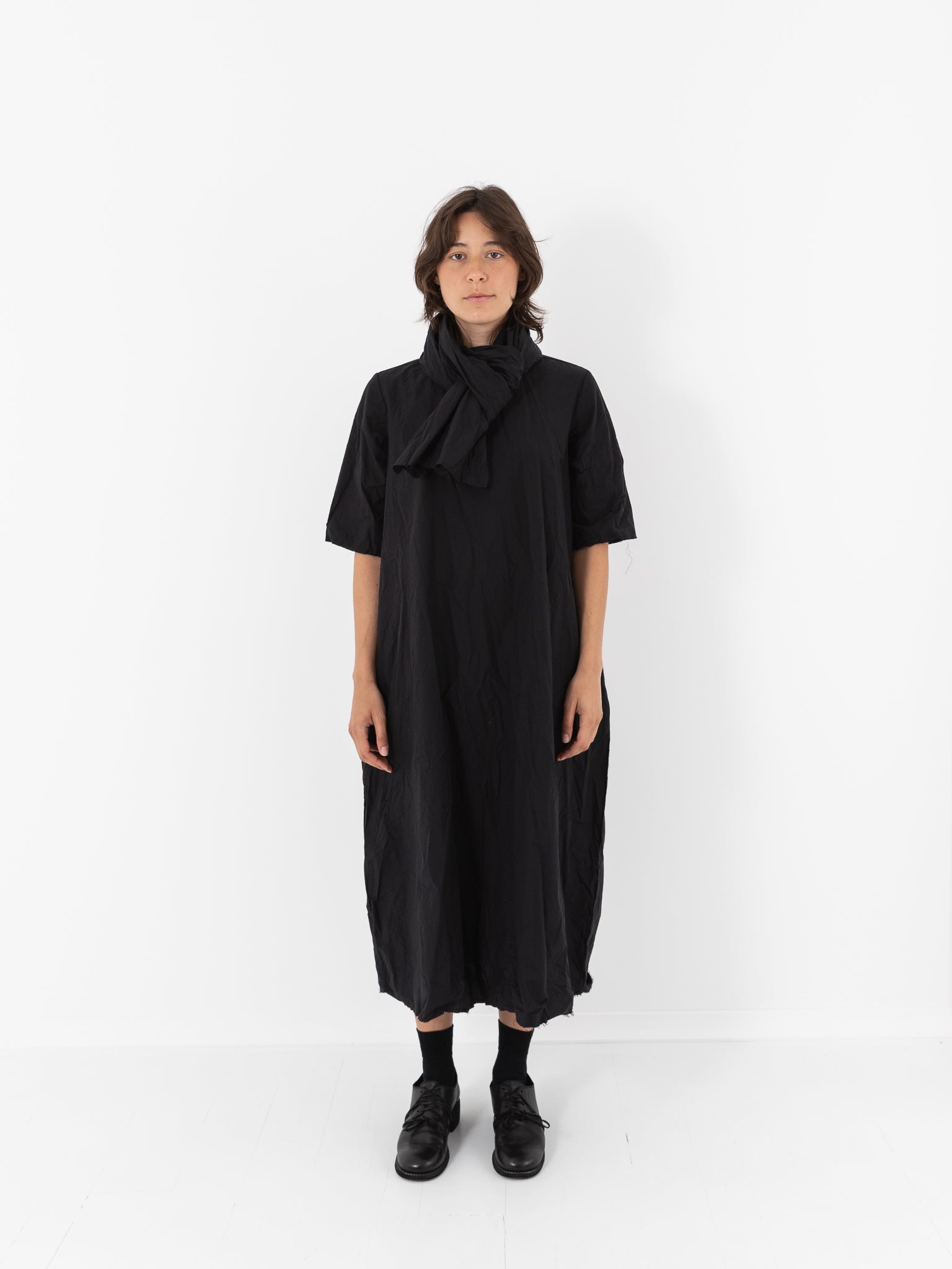 SCHA Half Sleeve Dress, Black - Worthwhile, Inc.