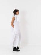SCHA Sleeveless Dress, White - Worthwhile, Inc.