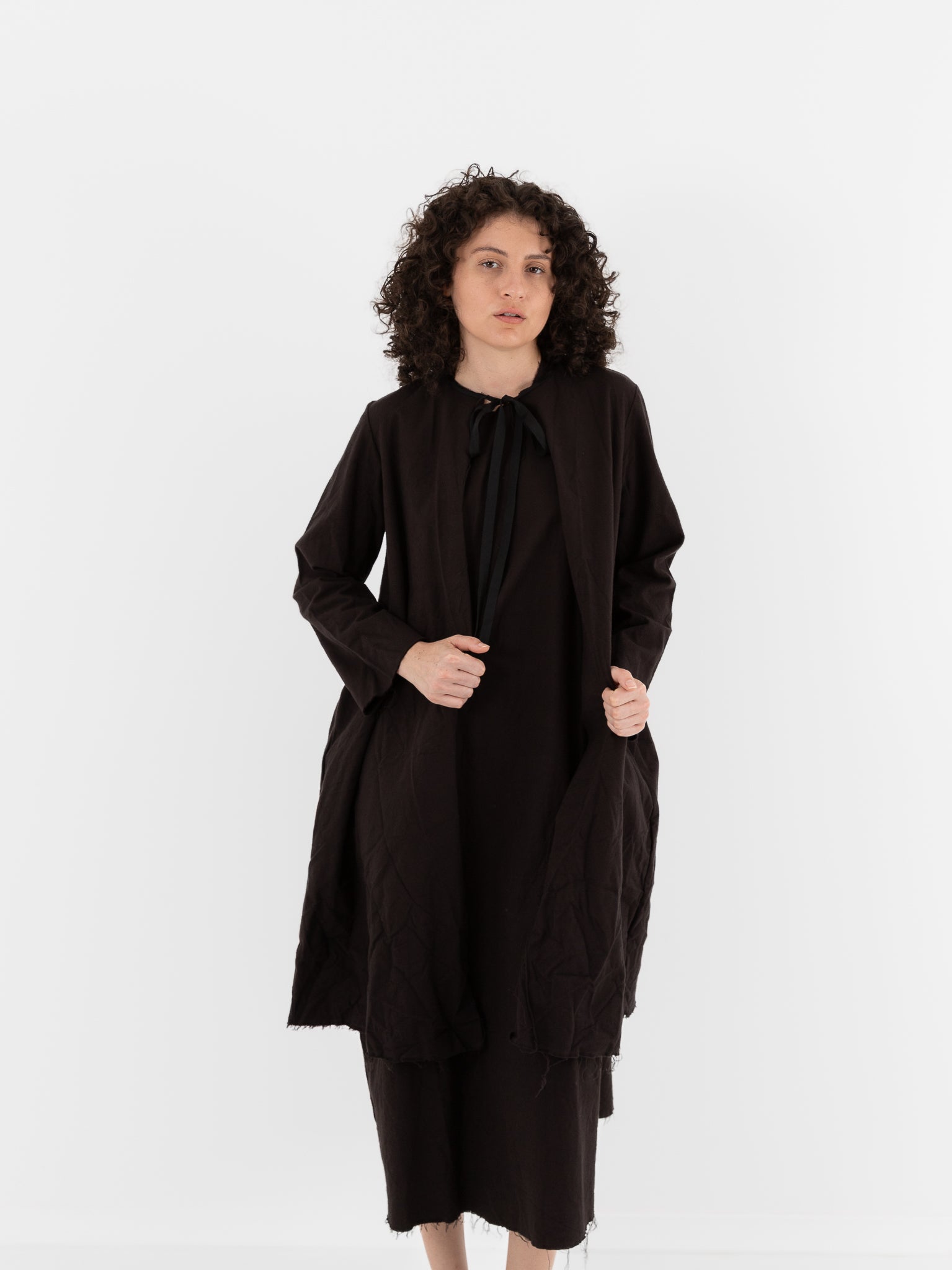 SCHA Cosy Coat in Bitter Chocolate - SCHA at Worthwhile - shop COAT