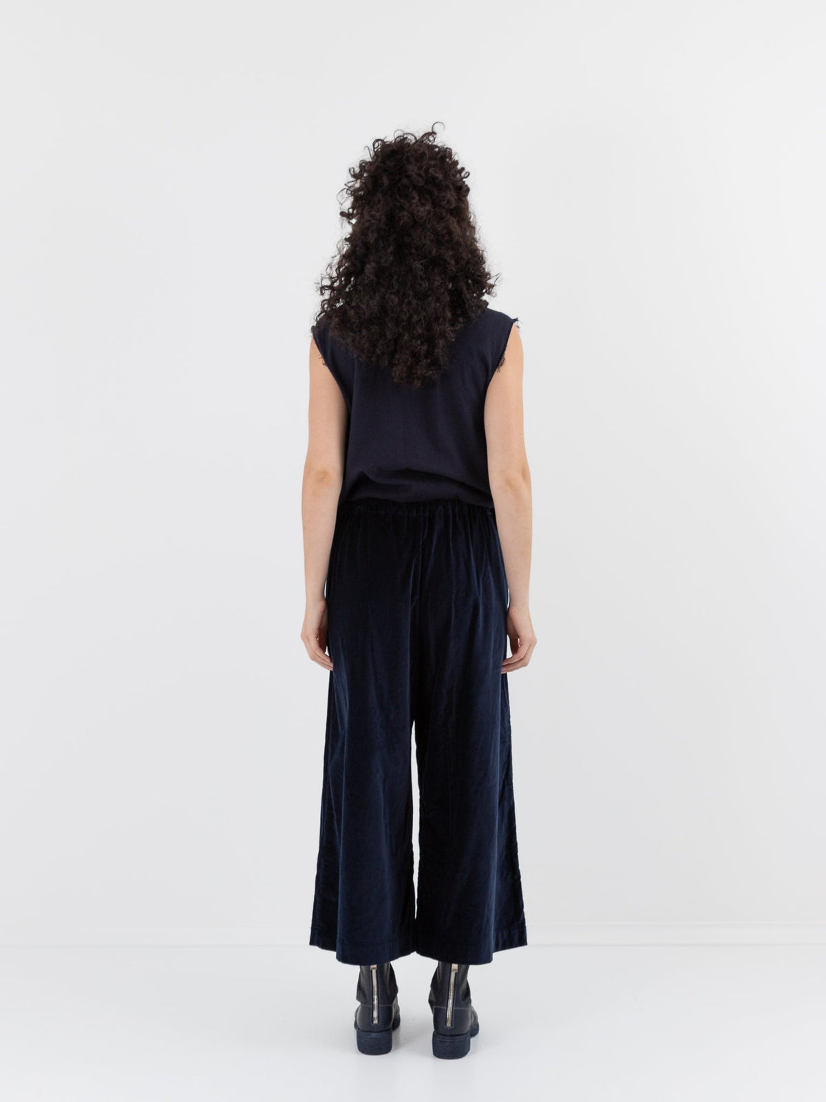 SCHA Wide Pants in Navy - SCHA at Worthwhile - shop PANT